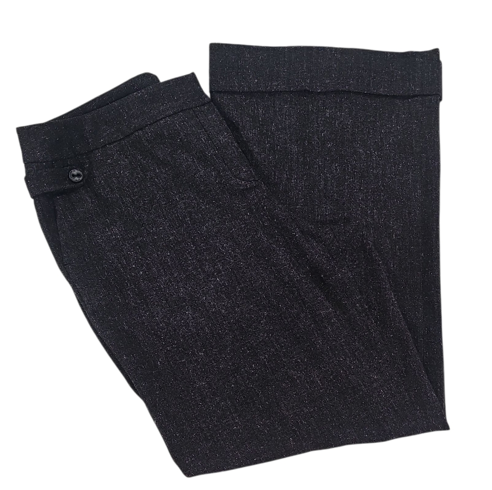 Rafaella Wide Leg Pants  Charcoal Gray Womens Sz 16 EUC